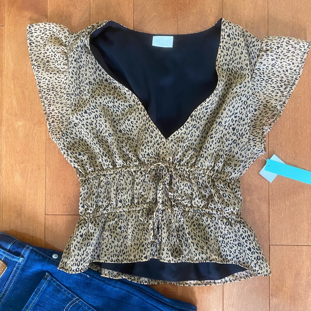 Leopard Print top